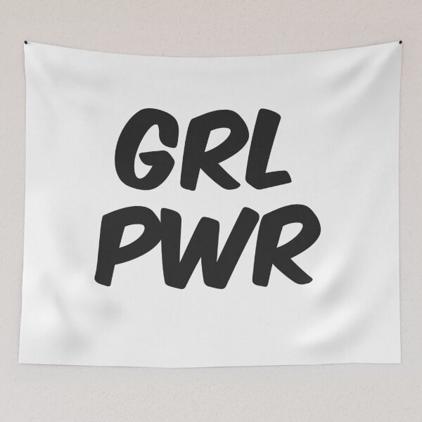 Item preview, grl pwr - black and white designed and sold by synthesizer.
