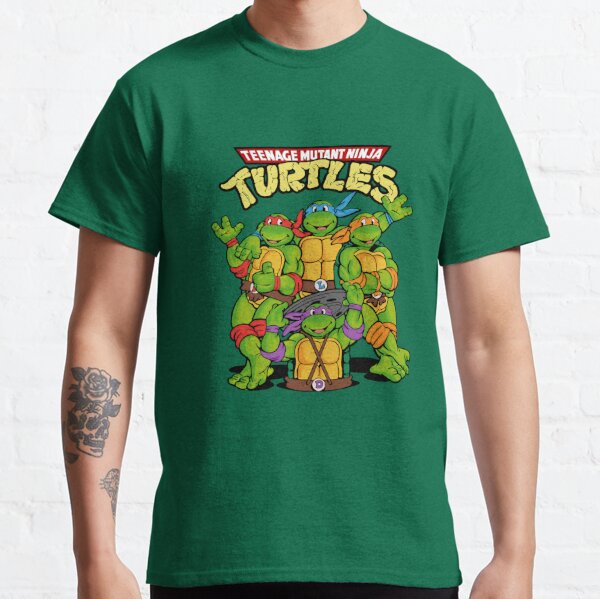 Ninja Turtle Gifts Merchandise Redbubble - tmnt 2003 foot clan symbol tshirt roblox