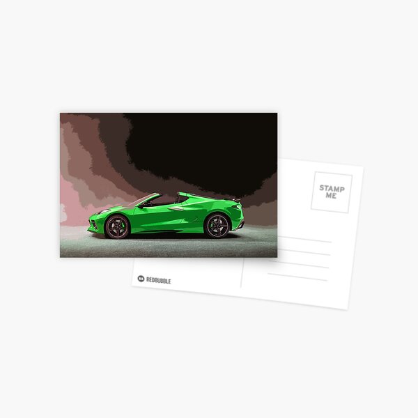 Chevrolet Corvette C8 Postcard