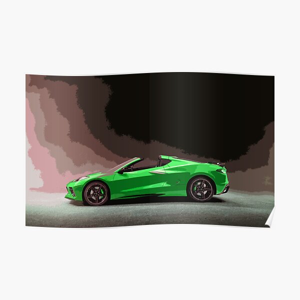 Chevrolet Corvette C8 Poster