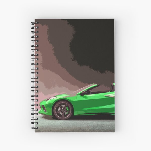 Chevrolet Corvette C8 Spiral Notebook