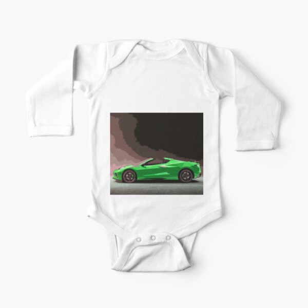 Chevrolet Corvette C8 Long Sleeve Baby One-Piece