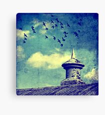 JUST VENTING Canvas Print