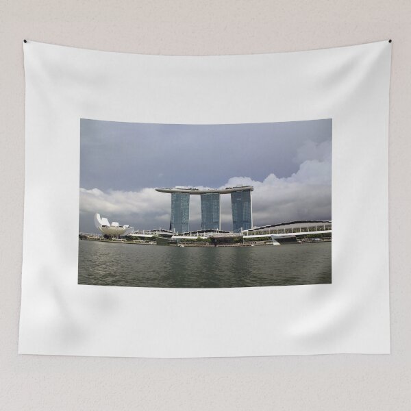 Item preview, Marina Bay Sands and the ArtScience museum, Singapore designed and sold by Kirsten Covington.