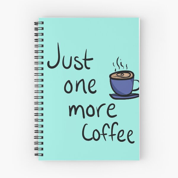 Artikelvorschau, Nur noch ein Kaffee Typografie Design entworfen und verkauft von Lozzie Eliza Designs.