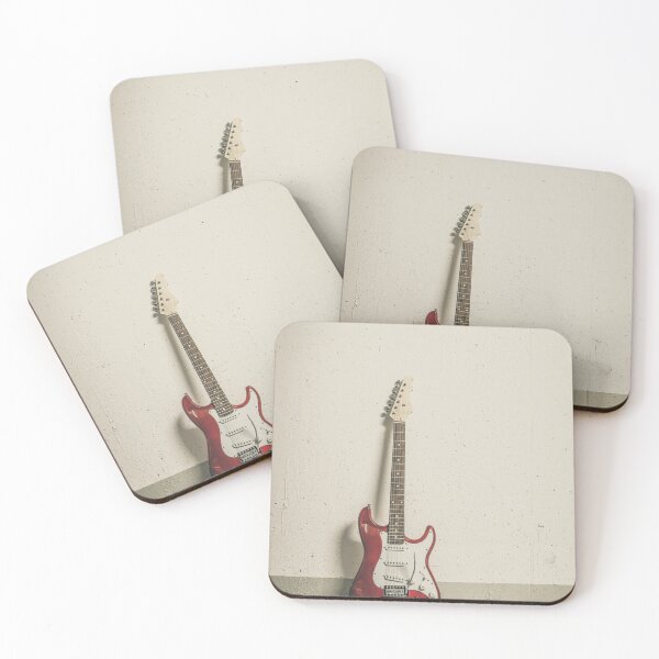 Item preview, Red electric guitar designed and sold by Lukasz Szczepanski.