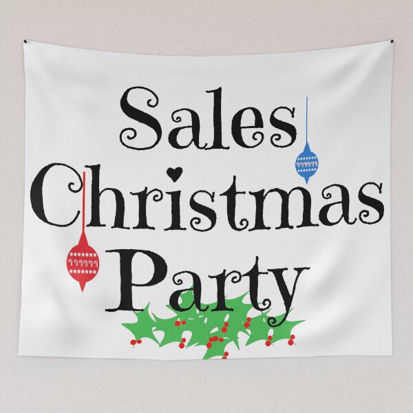 Item preview, Sales Team Christmas party designed and sold by designInk.