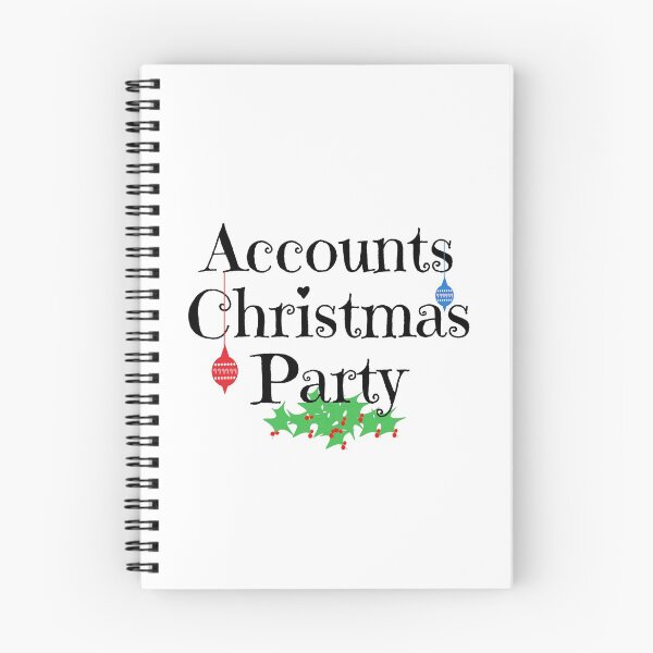 Item preview, Accounts Christmas party designed and sold by designInk.