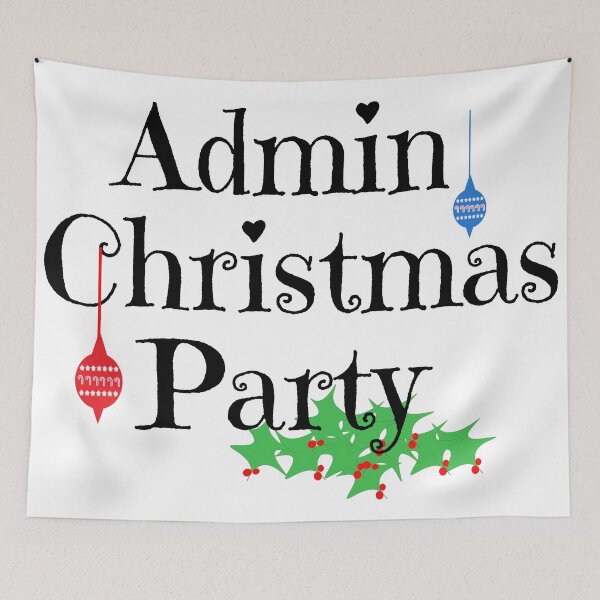 Artikelvorschau, Admin Weihnachtsfeier entworfen und verkauft von designInk.