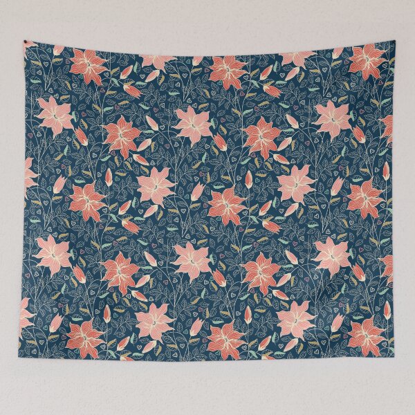 Item preview, Tender flowers pattern designed and sold by Doodle-Shmoodle.
