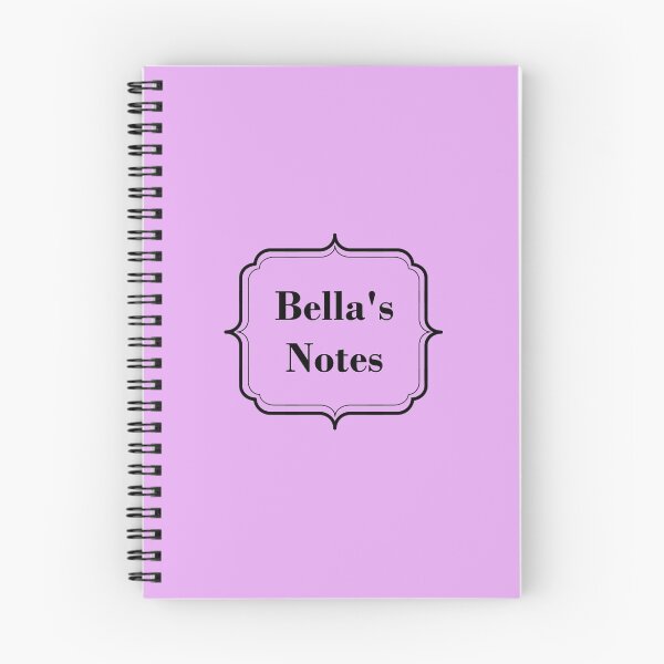 Item preview, Bella's notes - formal designed and sold by Fiona Doyle.