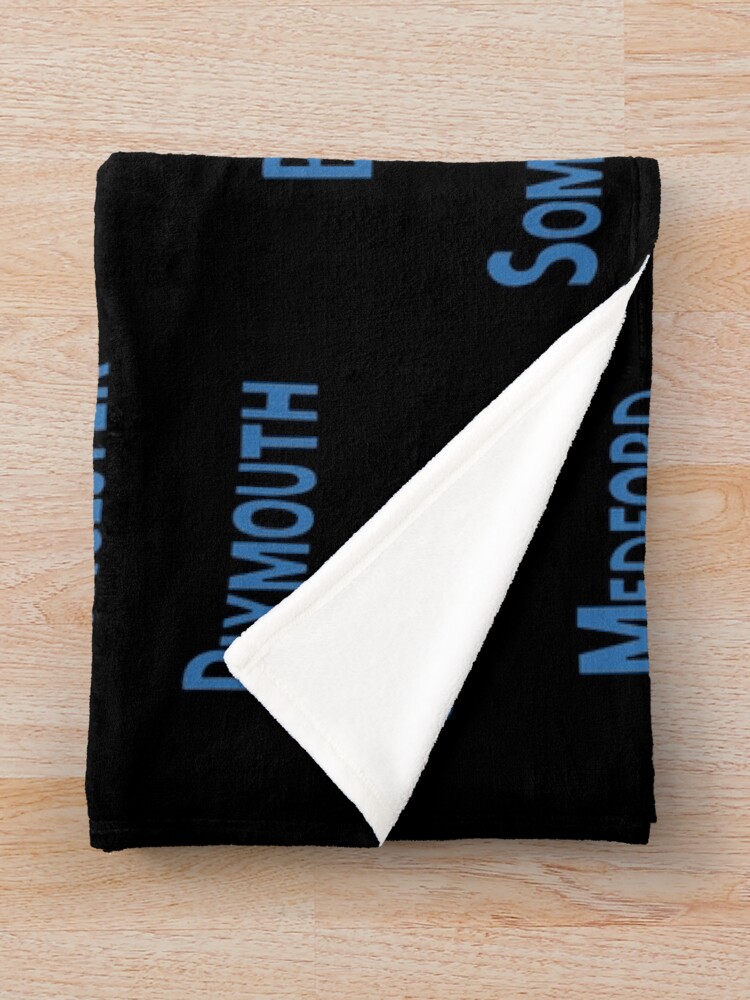 "Massachusetts" Throw Blanket for Sale by FinlayMcNevin Redbubble