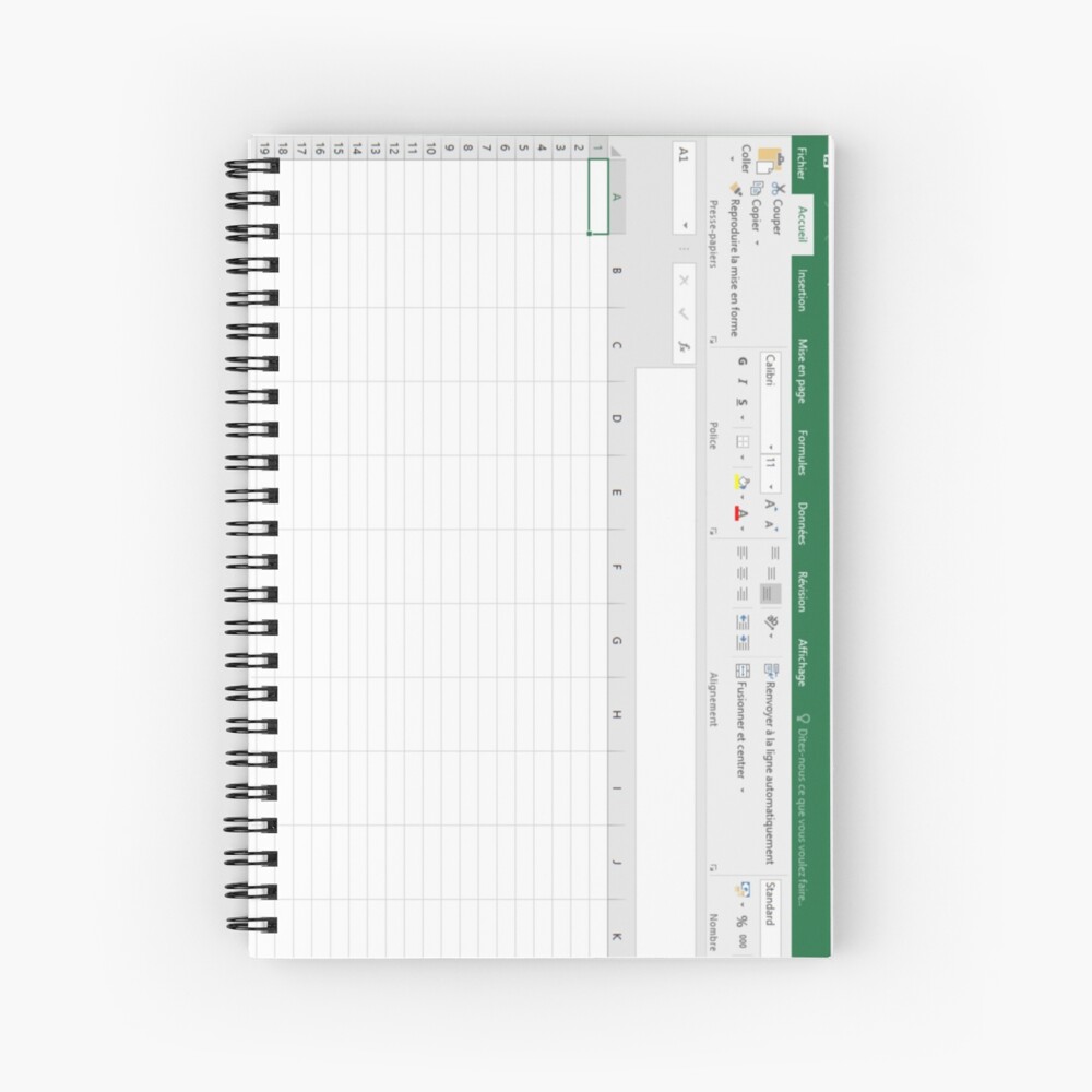 spreadsheet notebook