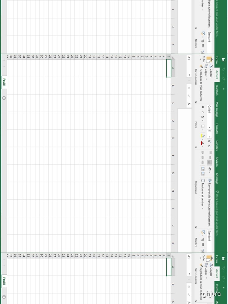 Excel spreadsheet by ghjura