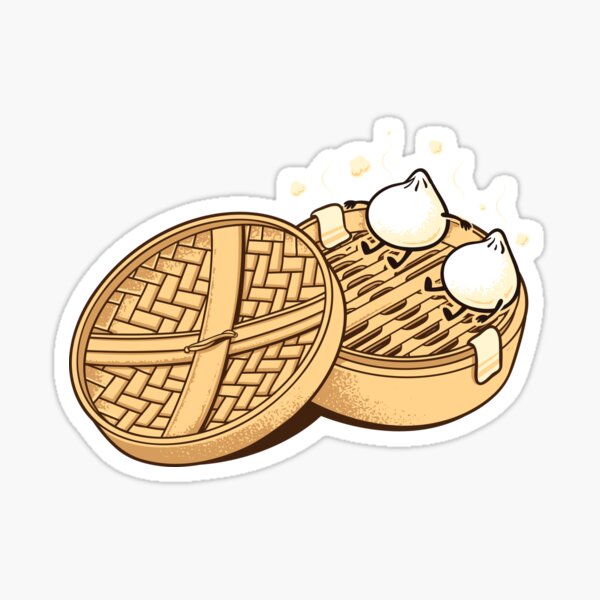 Sauna Dim Sum Sticker