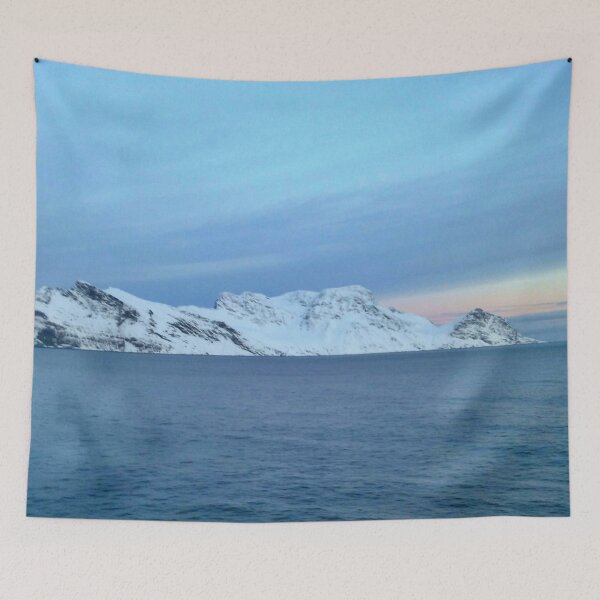 Item preview, Lonely Mountain in the Sea designed and sold by niki2028.