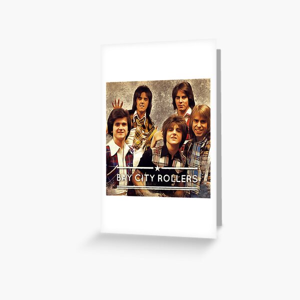 Bay City Rollers Greeting Card
