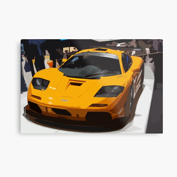 McLaren F1 LM Metal Print