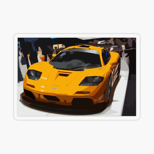 McLaren F1 LM Transparent Sticker