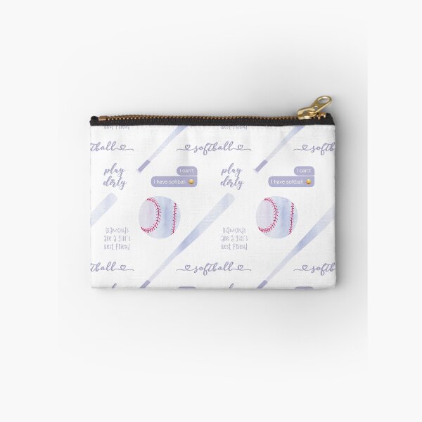 Item preview, Lilac Light Purple Watercolor Softball Sticker Pack designed and sold by The-Goods.