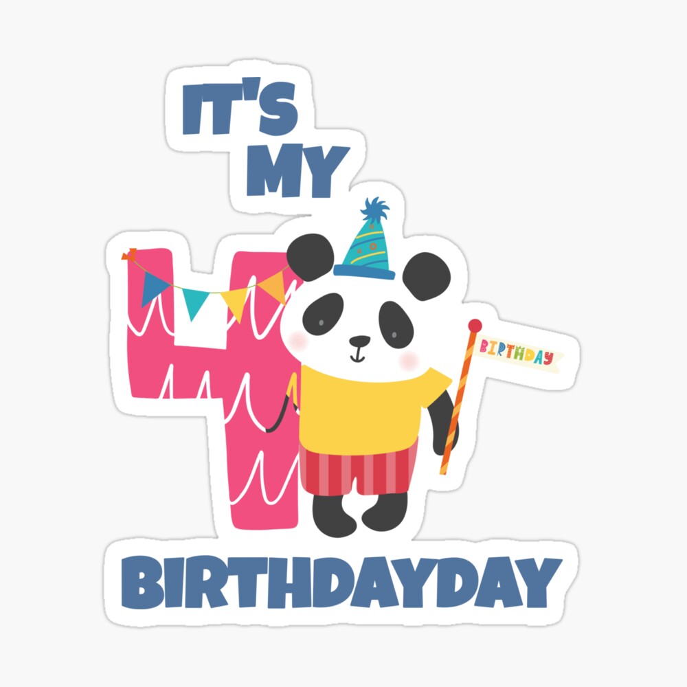 its my 4th birthday