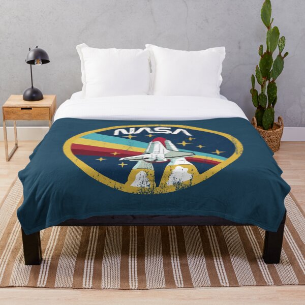 Aperçu de l'œuvre Emblème de la NASA Vintage créée et vendue par Zero81.
