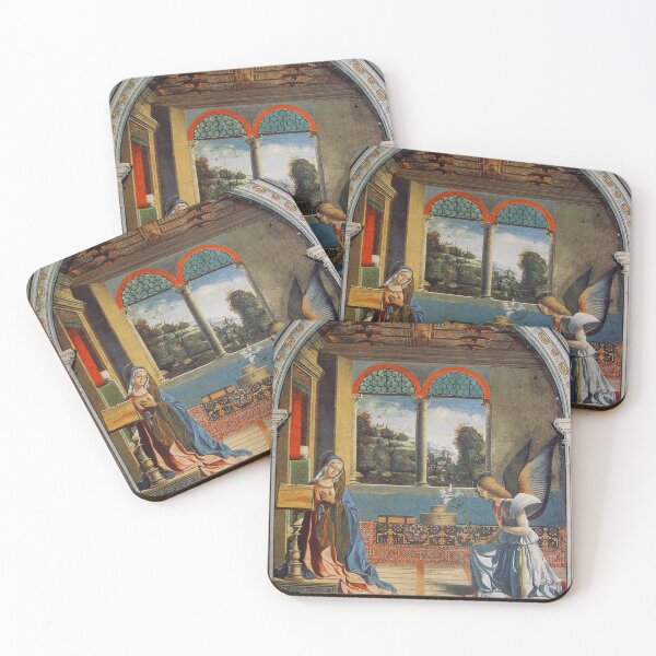 Item preview, Andrea Previtali - The Annunciation ca 1508 designed and sold by CrankyOldDude.