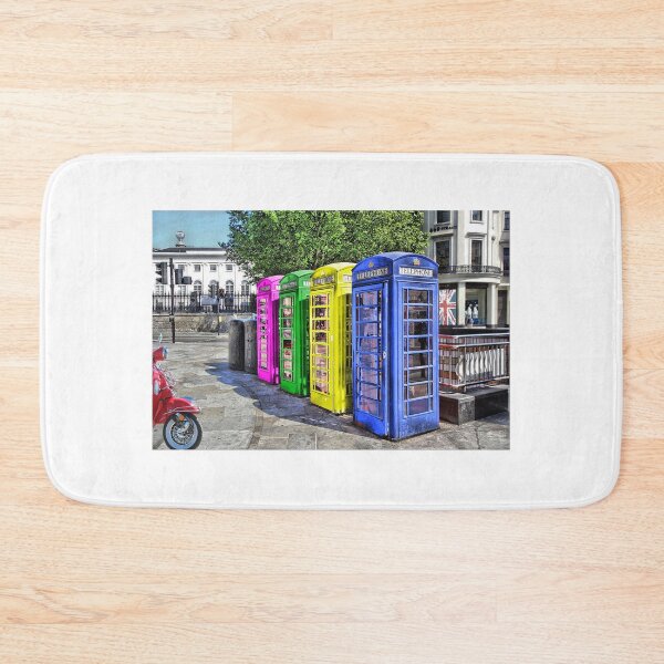 Item preview, Coloured phone boxes designed and sold by Julie Bell.