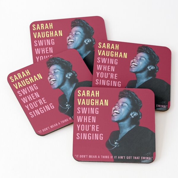 Item preview, Sarah Vaughan – Swing When You’re Singing designed and sold by TIGERDAVER.