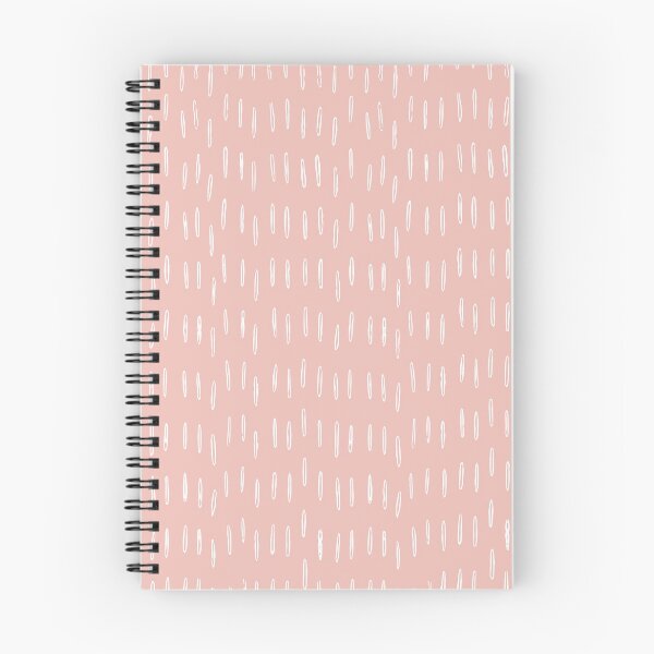 Item preview, Boho Raindrop Abstract Pattern, Pink and White designed and sold by meggydesigns.