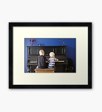 Dah-dah-dah-daaaaahhh Framed Print