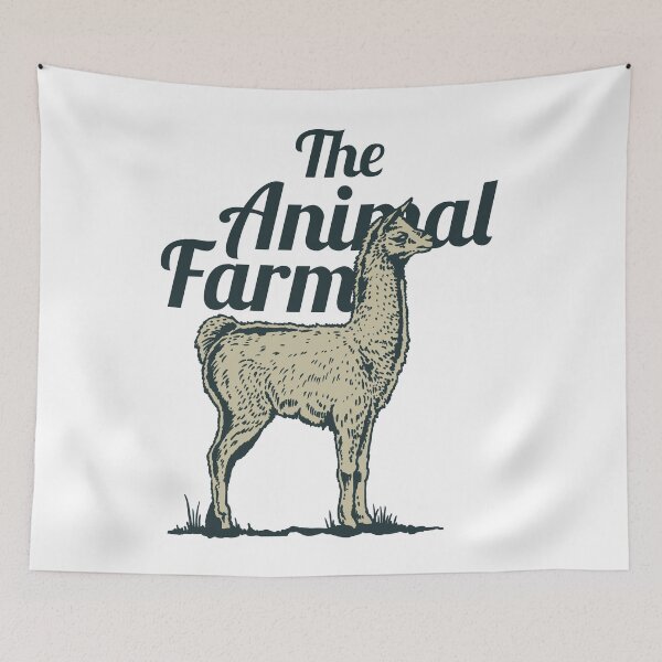 Item preview, Llama, animal farm, wildlife designed and sold by DerSenat.