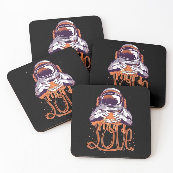 Item preview, Astronaut with Cheesburger in the universe. designed and sold by emphatic.