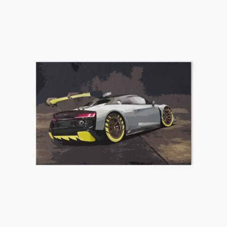 Audi R8 LMS GT2 Art Board Print