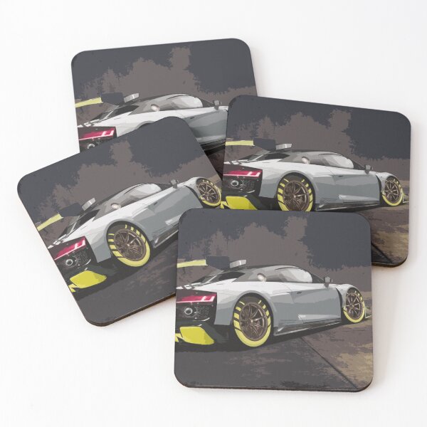 Audi R8 LMS GT2 Coasters (Set of 4)
