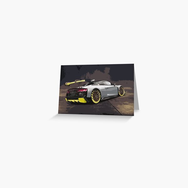 Audi R8 LMS GT2 Greeting Card