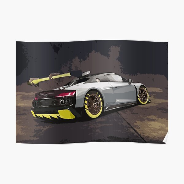 Audi R8 LMS GT2 Poster