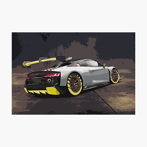Audi R8 LMS GT2 Photographic Print