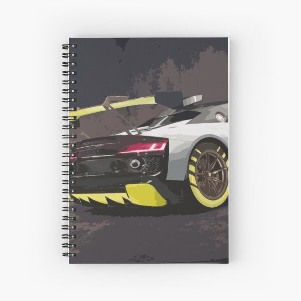 Audi R8 LMS GT2 Spiral Notebook