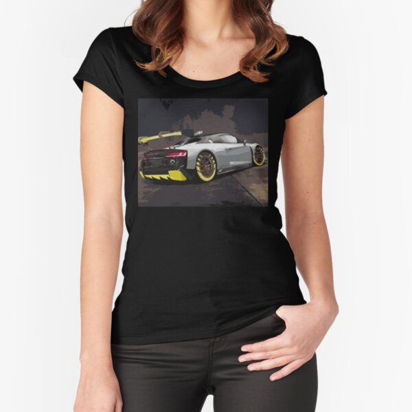 Audi R8 LMS GT2 Fitted Scoop T-Shirt
