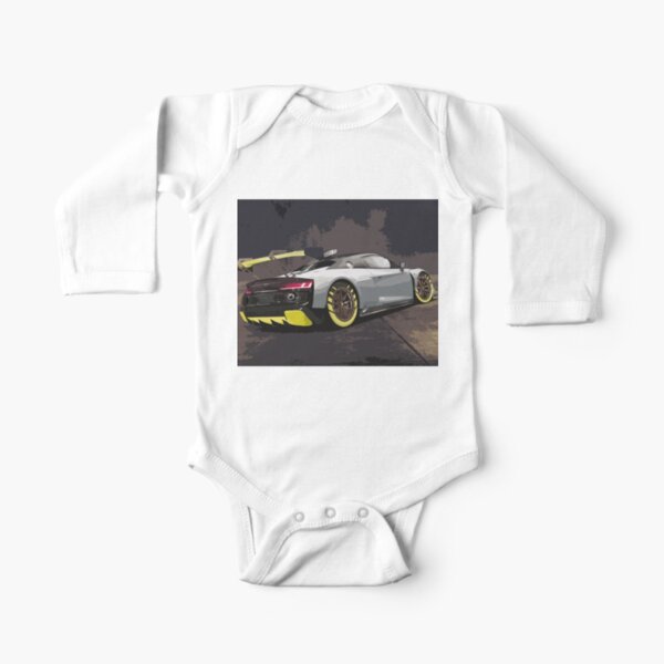 Audi R8 LMS GT2 Long Sleeve Baby One-Piece