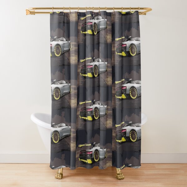 Audi R8 LMS GT2 Shower Curtain