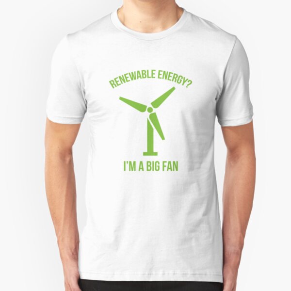 Renewable Energy Slim Fit T-Shirt
