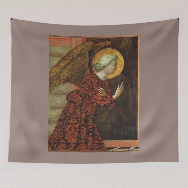 Item preview, Ángel de la Anunciación - Masolino da Panicale designed and sold by CrankyOldDude.