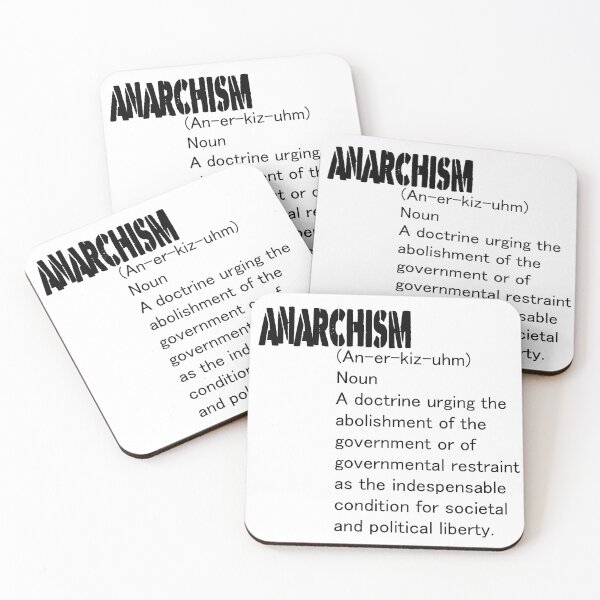Item preview, Anarchism Definition designed and sold by SerpentSkyArts.