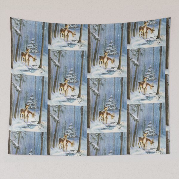 Item preview, Deer in the forest designed and sold by Vintage Designs +.