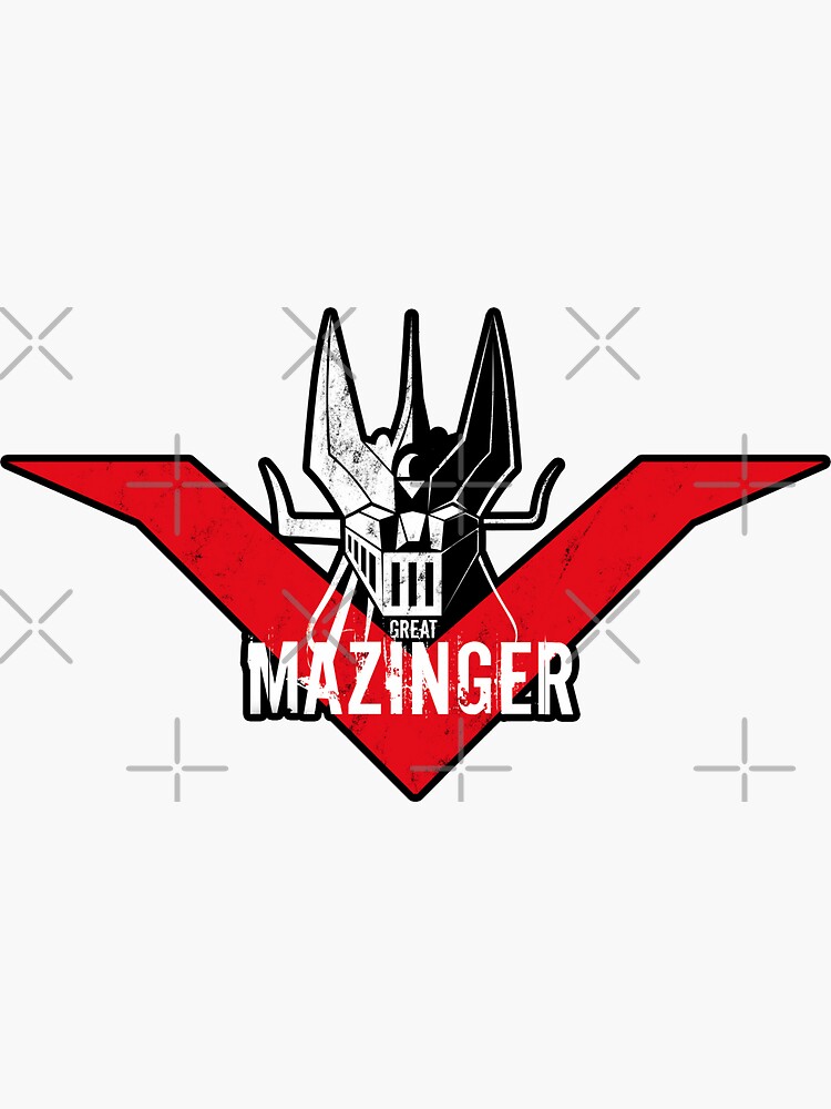 Mazinga Z Sticker for Sale by yexart