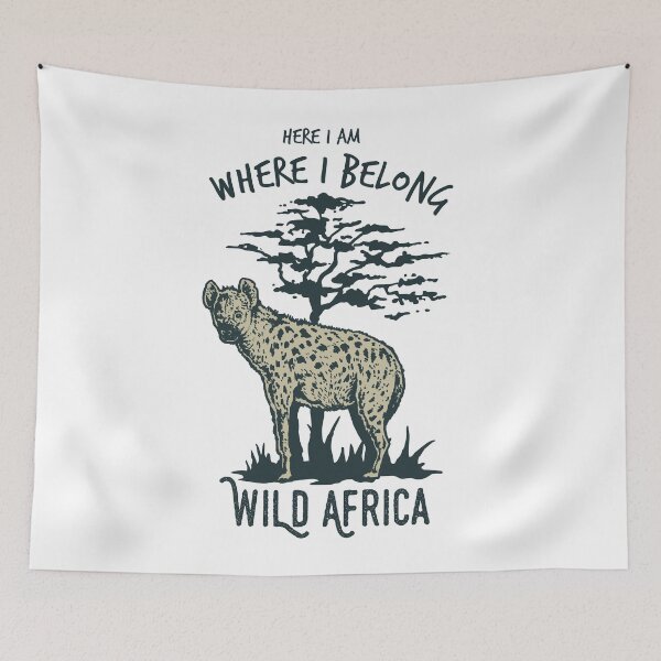 Item preview, Hyena, Africa, Wildlife, Wildlife, Predator designed and sold by DerSenat.