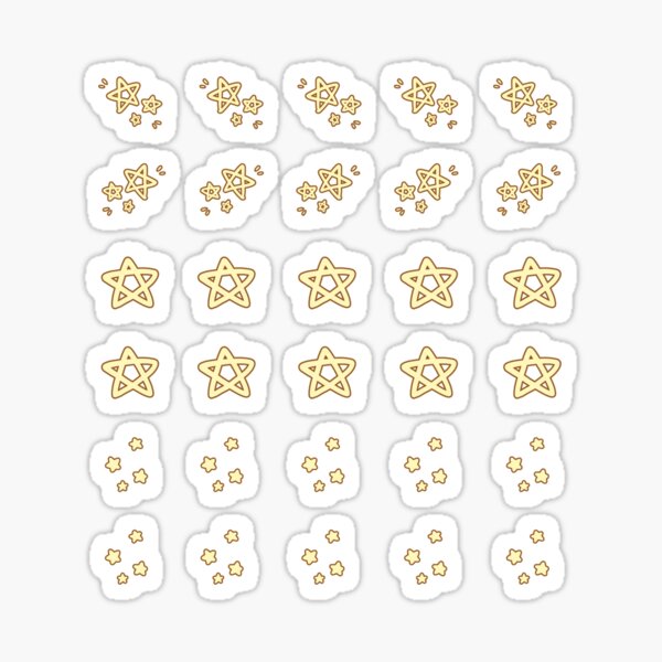 Doodle Stars Sticker
