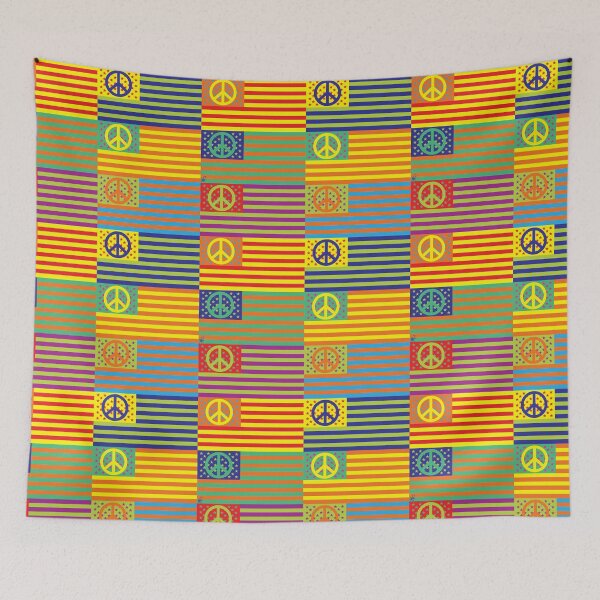 Item preview, United Peace Flag designed and sold by apadilladesign.